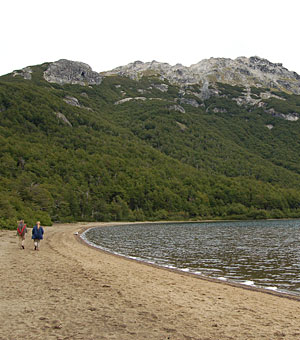 laguna ilon, pampa linda, cabalgatas, tronador, lagunas