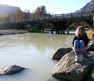puente, rio manso, pampa linda